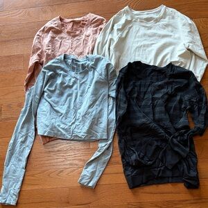 Lululemon 6/8/10 bundle of tops